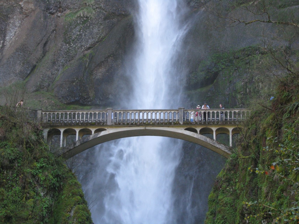 The Bridge at Multnomah Falls