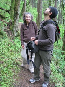 Nancy had just thrown my keys into a tree. That trickster.