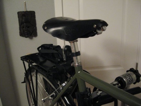 Brooks B17 Standard Saddle, Thompson Seatpost